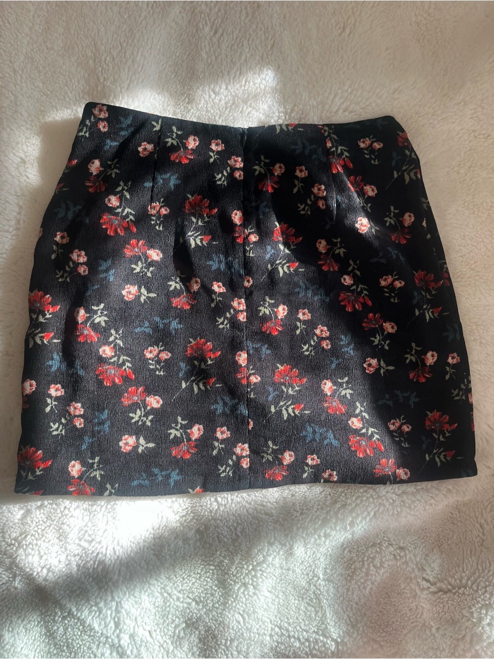 Shein Skirt | Floral Color: Black New | Size: S